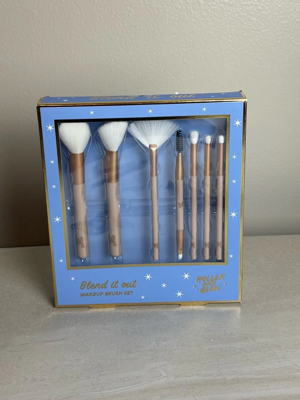 Blend it out 7pc make up brush set-NIB